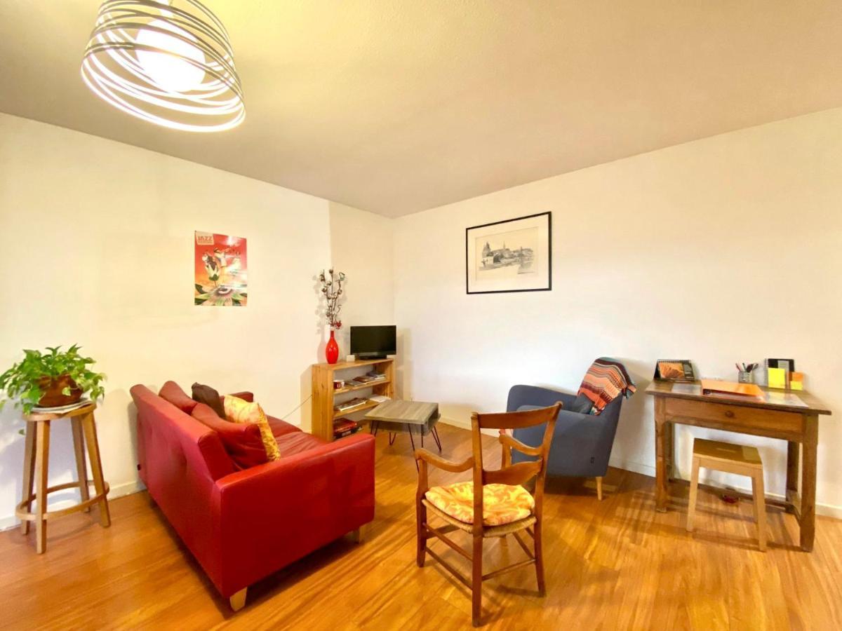 Ferienwohnung La Garonne - T3 Avec Parking Prive Toulouse Exterior foto